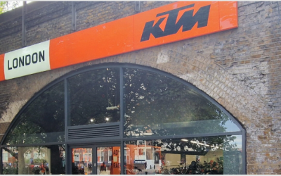 KTM London enhanced showroom security without sacrificing style