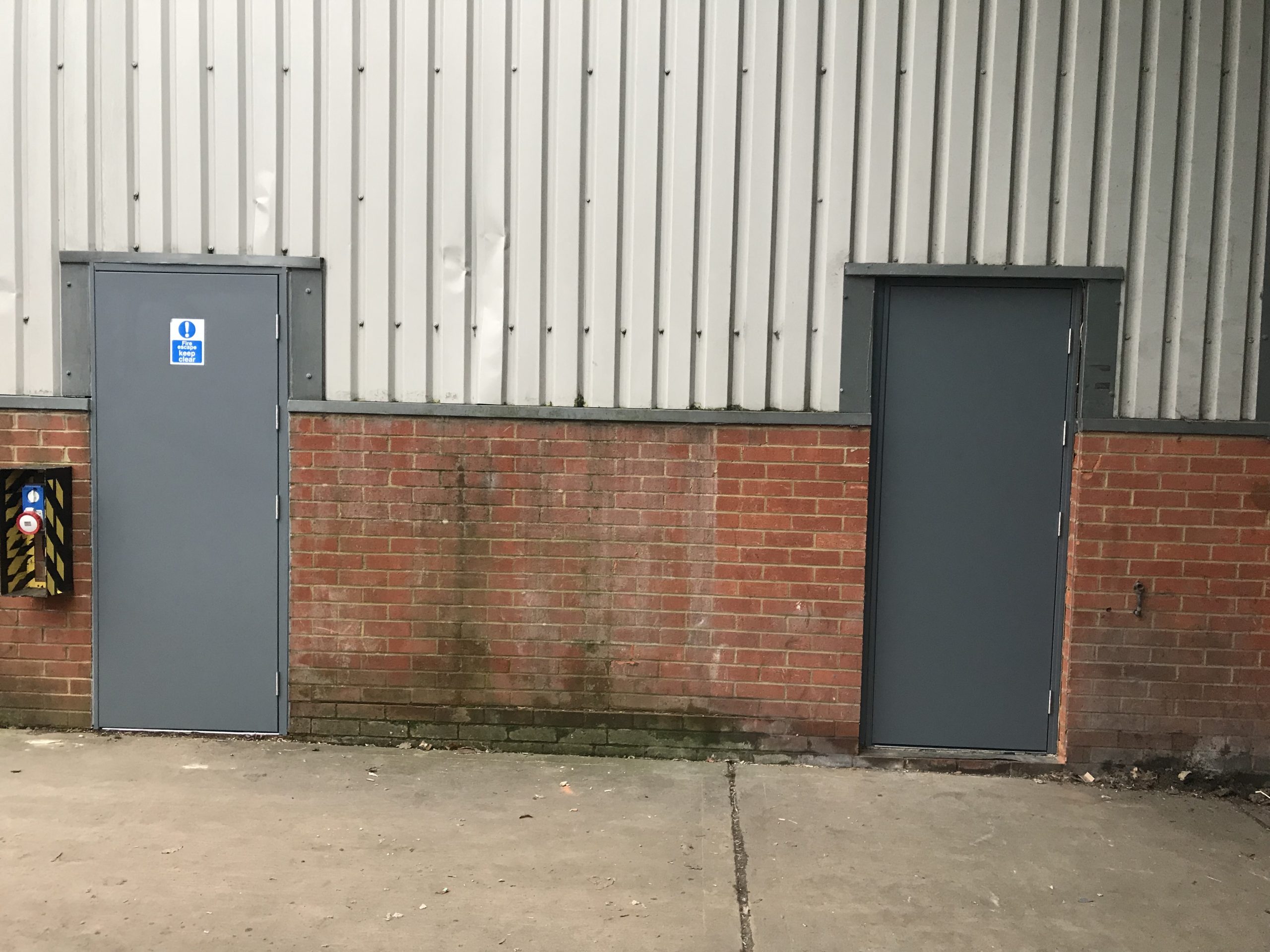 Steel Fire Exit Doors